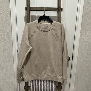 Everlane mens the french terry crew sweatshirt SZ L